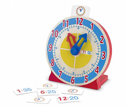 Часы с карточками-заданиями из серии Первые навыки 